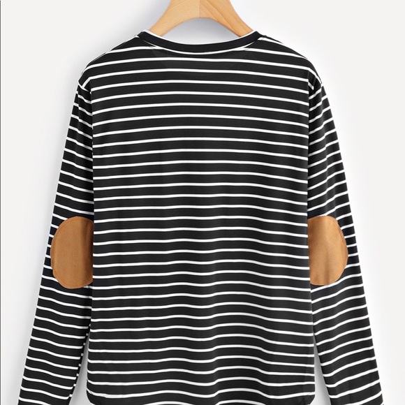 Black and white striped top - Picture 3 of 3